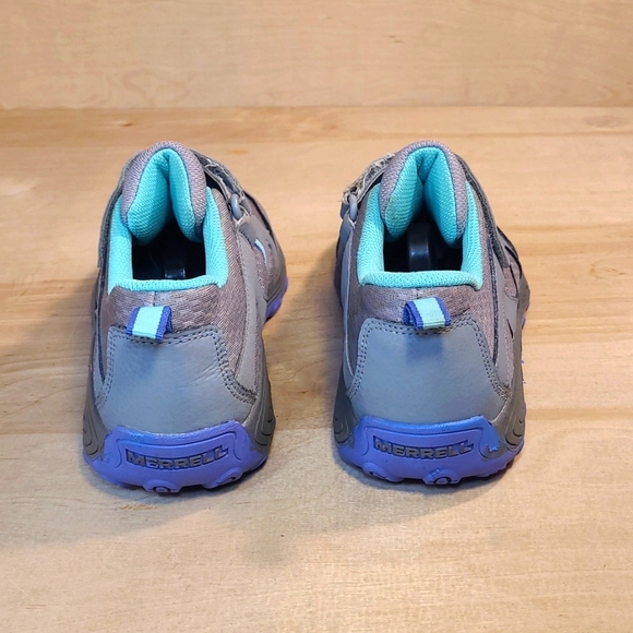 Merrell Outback Gray Purple Hiking Shoes - Picture 7 of 10